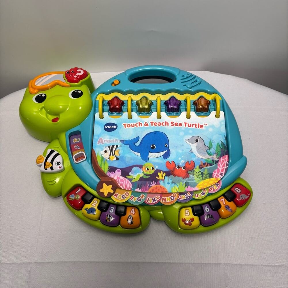 VTech Touch & Teach Sea Turtle Toy